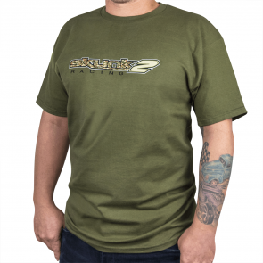 Camo T-Shirt Large Military Green