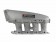 B VTEC Silver Adapter Ultra Race Intake Manifold (Default) 