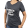 Ladies Haters Gon' Hate T-Shirt XL Heather Gray