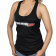 Ladies Go Faster Tank Top Small - Black