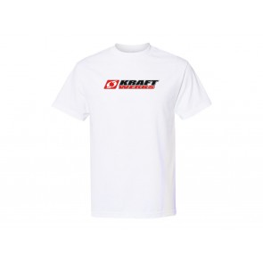 T-Shirt - Stacked Kraftwerks Logo - M White