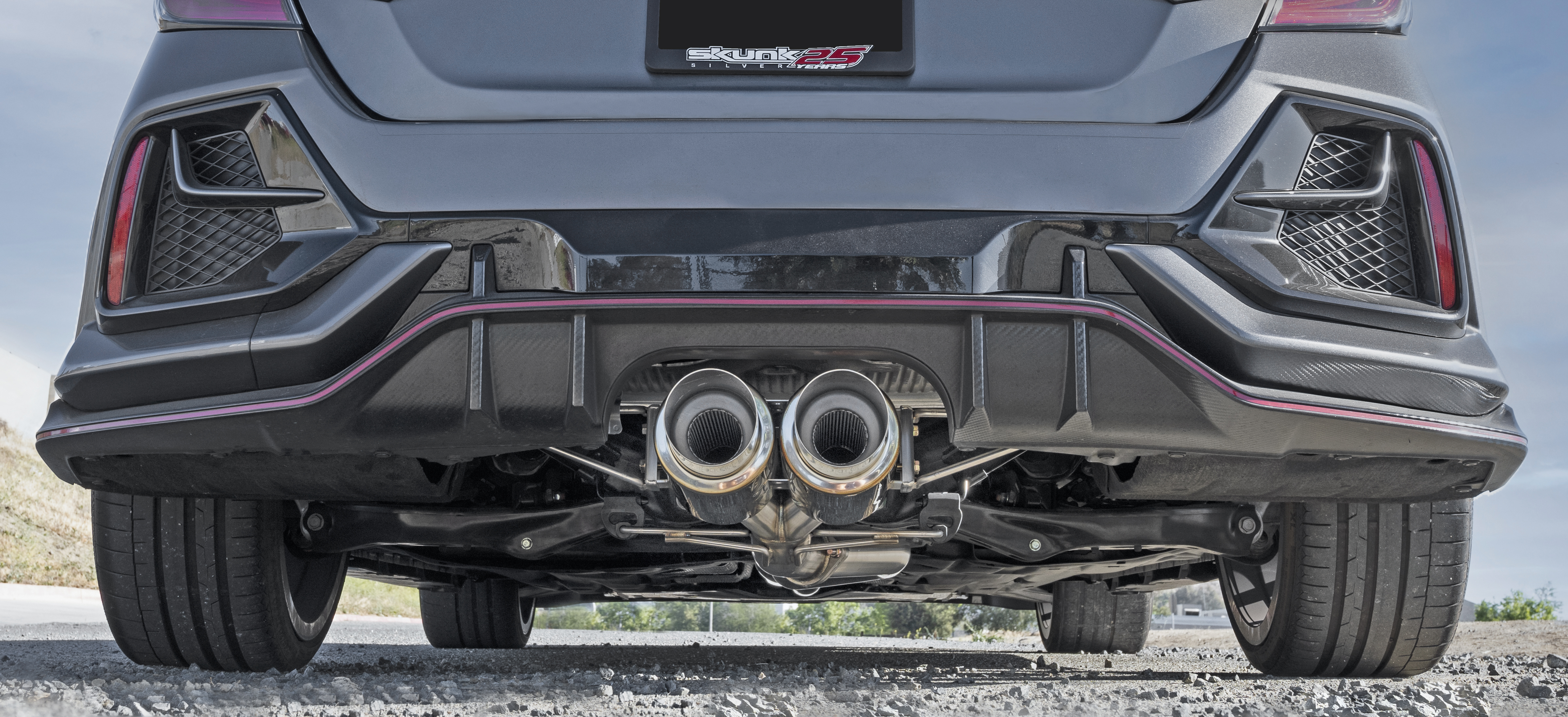 2017-2020 Honda Civic Type R Mega Power Double Barrel Exhaust System